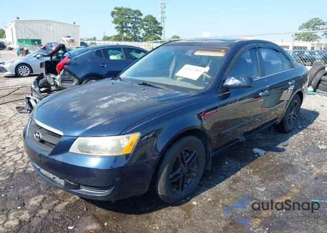 2007 Hyundai Sonata Gls z USA, uszkodzony, nr VIN 5NPET46C57H192745